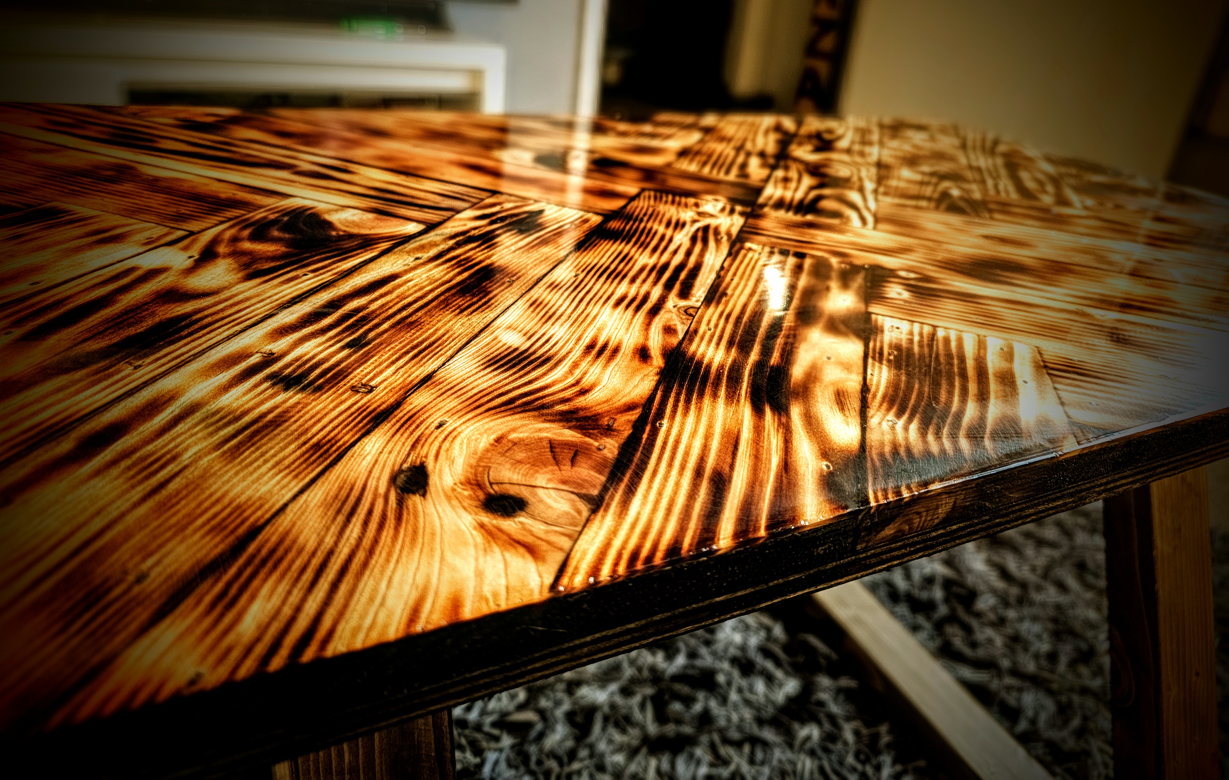 Herringbone Coffee Table
